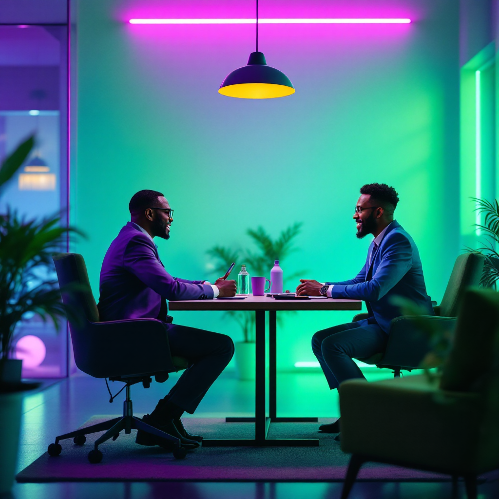 African tech professionals collaborating